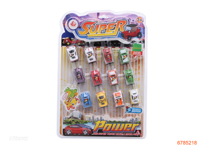 P/B CAR 12PCS 3COLOUR