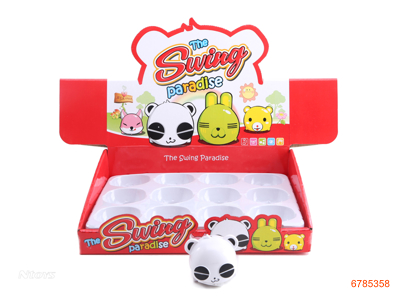 B/O PANDA W/LIGHT,MUSIC,ROCK 12PCS/DISPLAY BOX W/O 2AAA BATTERIES