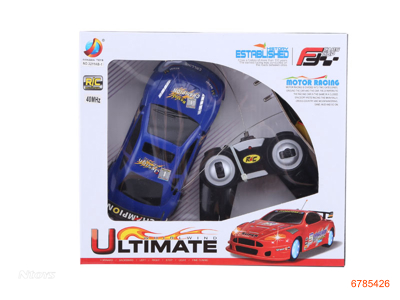 1:28 4CHANNELS R/C RACE CAR W/3.6V BATTERIES IN CAR/CHARGER W/O 2AA BATTERIES IN CONTROLLER
