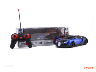 1:16 4CHANNELS R/C CAR,W/3D LIGHT,W/O 4AA BATTERIES IN CAR,2AA BATTERIES IN CONTROLLER,2COLOUR