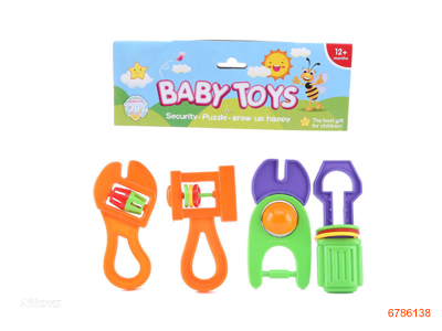 BABY RATTLE.4PCS