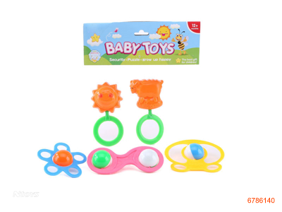 BABY RATTLE SET.5PCS