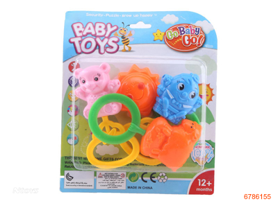 BABY RATTLE.4PCS