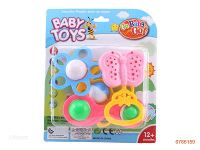 BABY RATTLE.4PCS