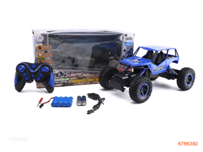 R/C CAR.W/4.8V BATTERIES IN CAR/USB/2AA BATTERIES IN CONTROLLER