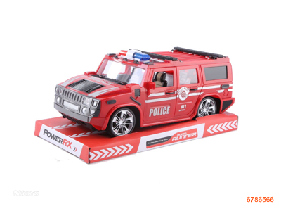 1:18 F/P POLICE CAR