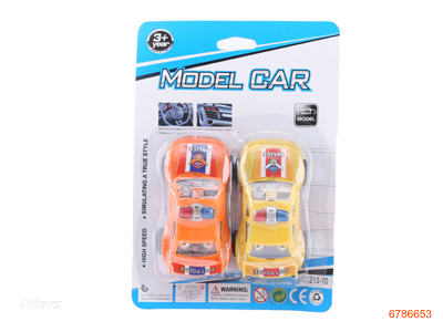 P/B  POLICE CAR.2PCS.2ASTD 4COLOUR