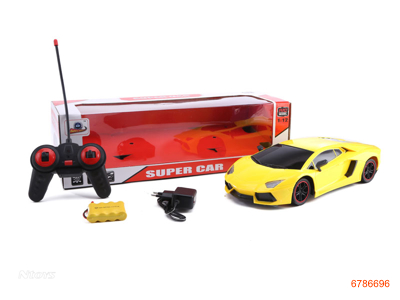 1:12 R/C CAR.W/LIGHT/4.8V BATTERIES IN CAR/CHARGER,W/O 2AA BATTERIES IN CONTROLLER