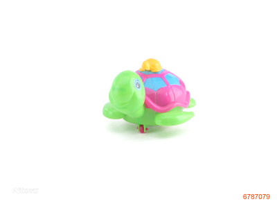 CARTOON PULL LINE TURTLE.4COLOUR