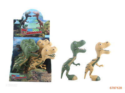 SHORT NECK DINOSAUR.W/2*AG13 BATTERIES.8PCS/DISPLAY BOX