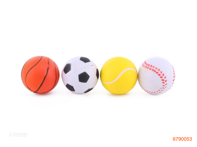 5.5CM PU BALLS.4PCS