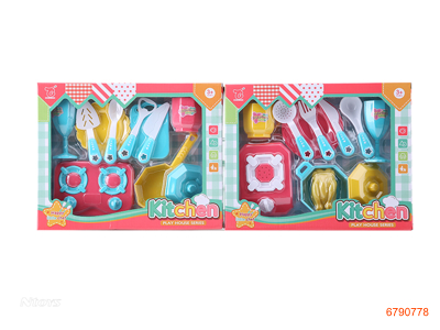 KITCHEN SET 11PCS 2ASTD