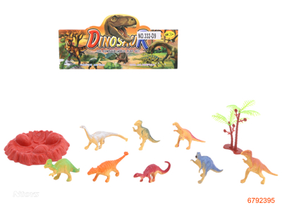 DINOSAUR ANIMAL SET 10PCS