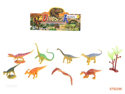 DINOSAUR ANIMAL SET 9PCS