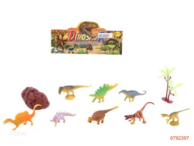 DINOSAUR ANIMAL SET 10PCS