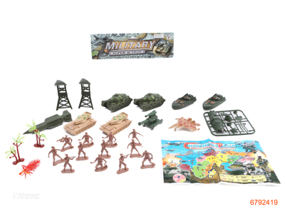 MILITARY SET 28PCS