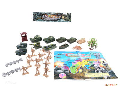 MILITARY SET 29PCS