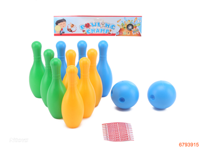 BOWLING SET 3COLOURS