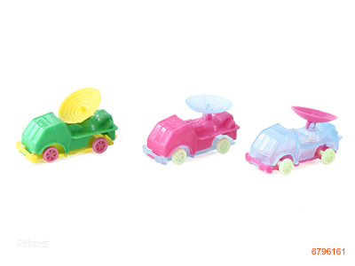 FREE WHEEL CAR 3COLOURS