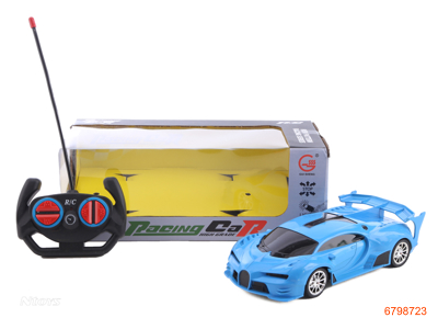 1:18 4CHANNEL R/C CAR W/O 3AA BATTERIES IN CAR/2AA BATTERIES IN CONTROLLER
