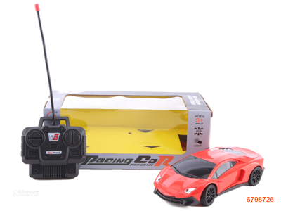 1:20 4CHANNEL R/C CAR W/O 3AA BATTERIES IN CAR/2AA BATTERIES IN CONTROLLER