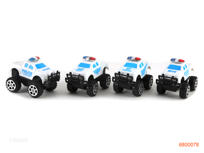 FREE WHEEL POLICE SUV 4ASTD 4COLOUR