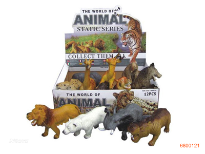 PVC ANIMAL SET.12PCS/BOX