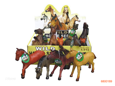 PVC COTTON FILLING WHISTLE HORSE 12PCS/BOX