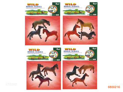 PVC COTTON FILING HORSE W/WHISTLE.4ASTD