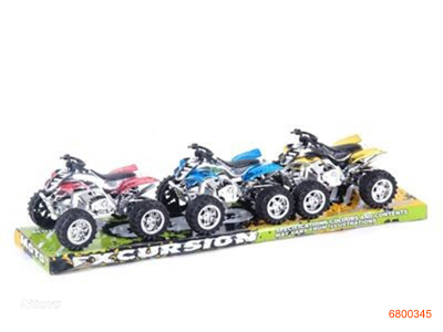 P/B BEACH MOTORCYCLE.3PCS