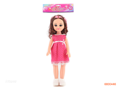 18''FASHION DOLL W/MUSICW/2PCS BUTTON BATTERIES