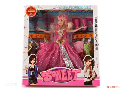 11.5''FASHION DOLL SET