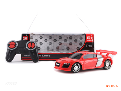1:20 4CHANNELS R/C CAR W/O 3AA BATTERIES IN CAR 2AA BATTERIES IN CONTROLLER 3COLOUR