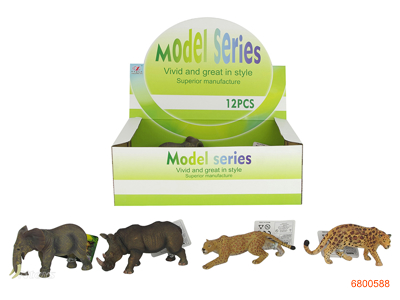 ANIMAL SET 12PCS/BOX 4ASTD