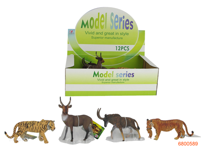 ANIMAL SET 12PCS/BOX 4ASTD