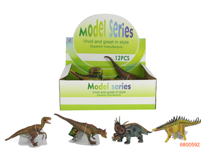 DINOSAUR SET 12PCS/BOX 4ASTD