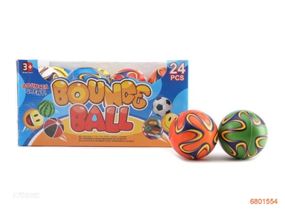 7.3CM.PU BALLS.24PCS/BOX