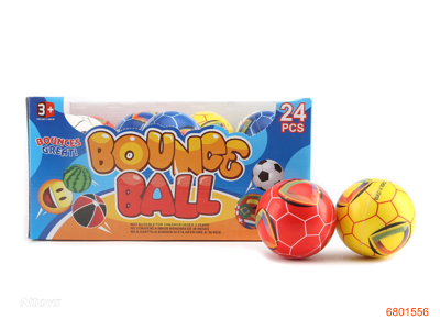 7.3CM.PU BALLS.24PCS/BOX