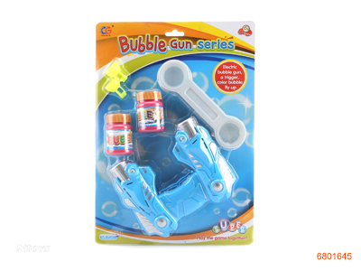 BUBBLE GUN.W/O 4*AA BATTERIES