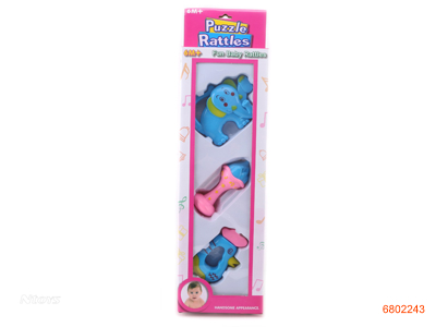 BABY RATTLE,3PCS