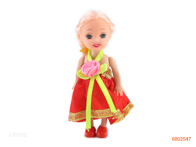 4'' SOLID BADY FASHION DOLL