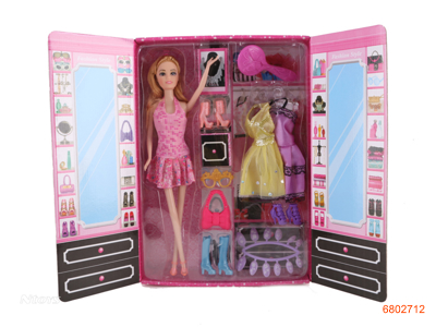 11''SOLID BADY FASHION DOLL SET,3ASTD