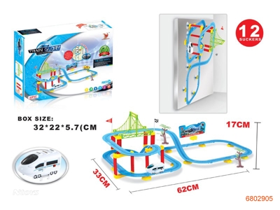 B/O TRAIN TRACK W/LIGHT W/O 3AAA BATTERIES