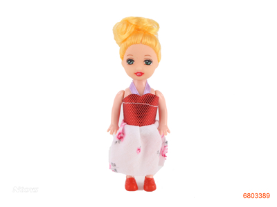 3'' SOLID BODY FASHION DOLL MORE COLOUR