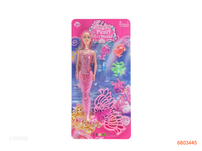 15'' SOLID BODY FASHION DOLL SET 2COLOUR