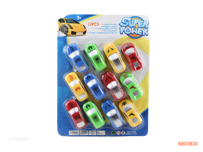 P/B CAR 12PCS