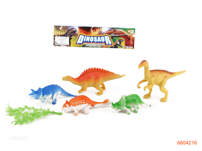 EMPTY BODY DINOSAUR SET