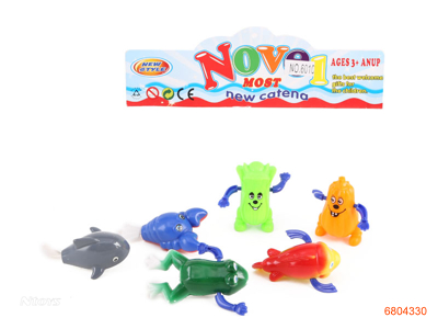 WIND UP TOYS 6PCS 6ASTD