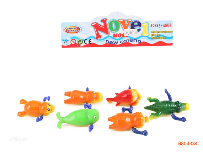 WIND UP TOYS 6PCS 6ASTD