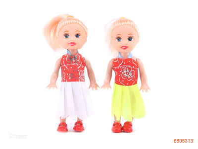 3'' SOLID BODY FASHION DOLL